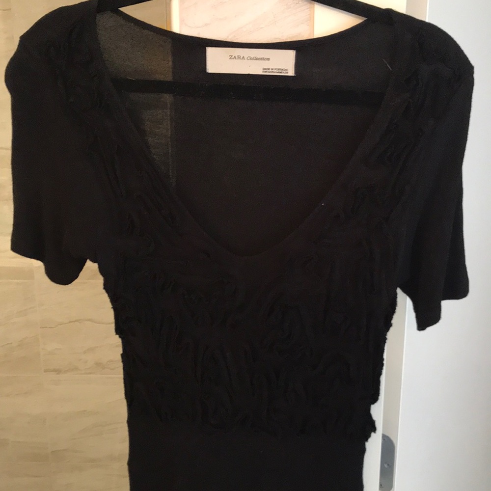 ZARA black dress